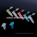 0.2ml Individual PCR tubes with Assorted Colors (flat-top cap)